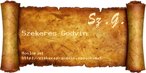 Szekeres Godvin névjegykártya